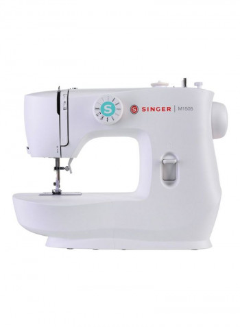 Electric Sewing Machine M1505 White/Silver