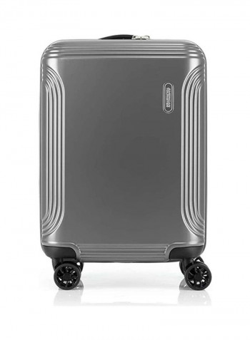 Hypebeast Spinner Luggage Trolley Silver