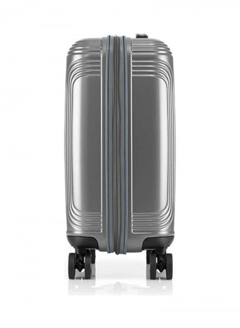 Hypebeast Spinner Luggage Trolley Silver