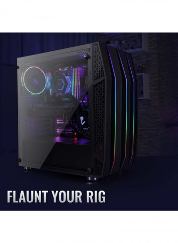 Klaw RGB MID Tower Case MultiColour
