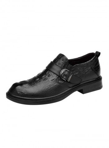 Slip-on Leather Formal Shoes Black
