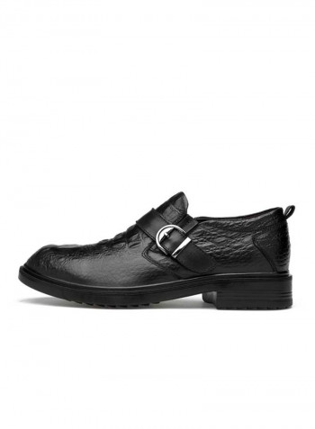 Slip-on Leather Formal Shoes Black