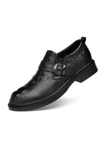 Slip-on Leather Formal Shoes Black