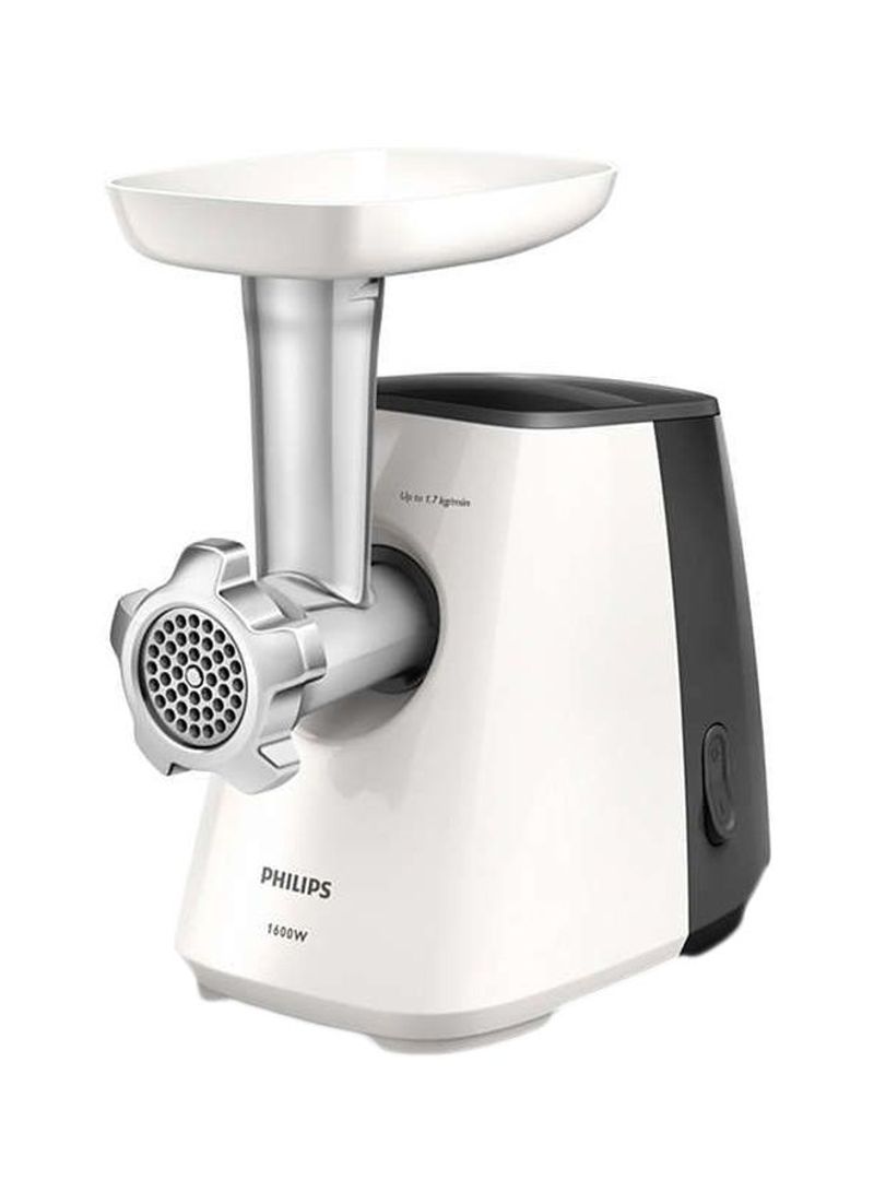 Daily Collection Meat Mincer 1600W HR2713 White/Cashmere Grey