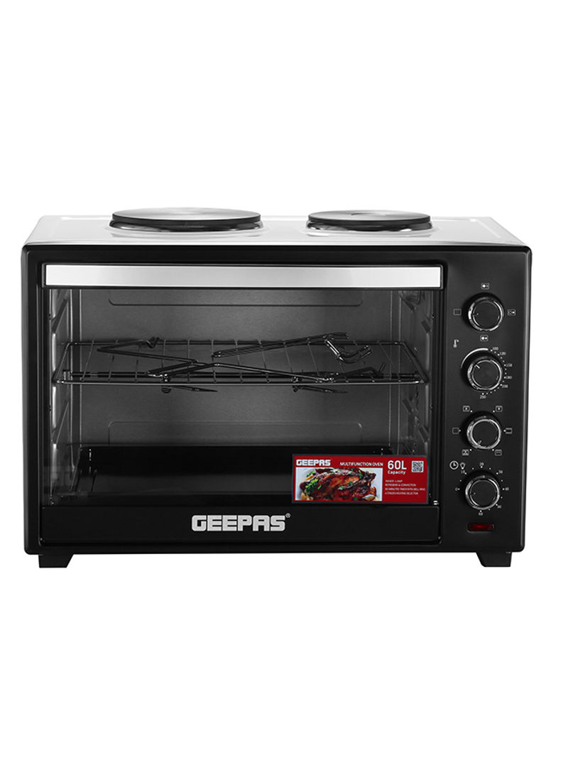 Electric Oven With Rotisserie 59L 700W GO4452 Black