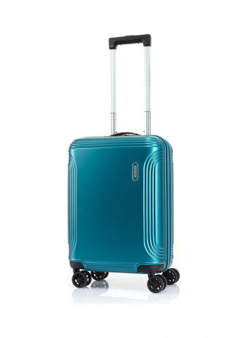 Hypebeast Spinner Luggage Trolley Teal Blue