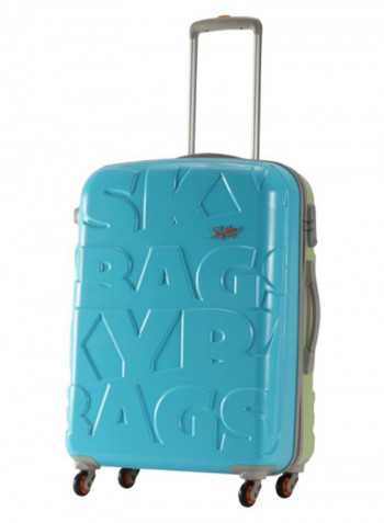 Oscar Hardside Large Check in Luggage Trolley Mash Up