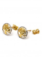 18k Real Gold Tree Earring Set reviews 18k Real Gold Tree Earring Set