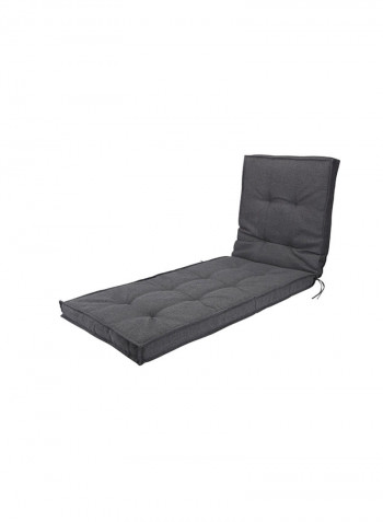 Adjustable Seat Cushion Grey 190x8x60cm