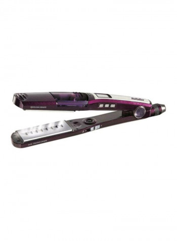 Steamionic Titanium Straightener Purple/Black/Silver 32.4x13x6.5cm