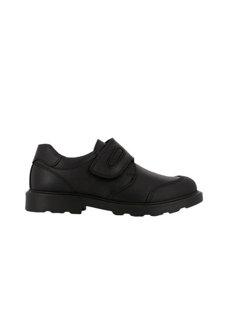 Leather Velcro Shoe Black
