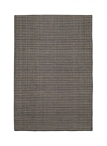 Vassarv Patterned Rug Black/White 160x230centimeter