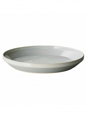 3-Piece Rim Plate Set 240mm Earth Gray