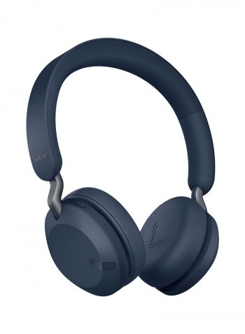 Elite 45h Wireless On-The-Ear Headphones - 50 Hrs Battery Life Navy