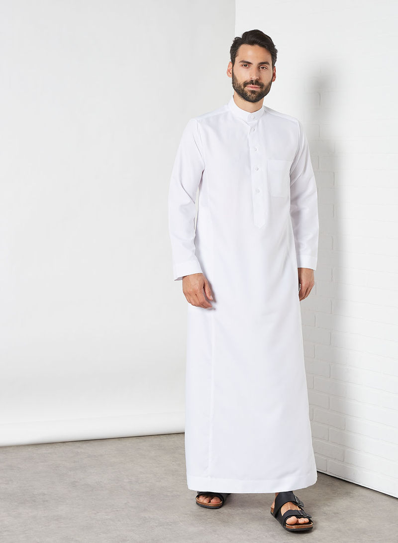 Premium Saudi Kandora White