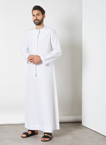 Premium Arabi Kandora أبيض