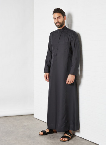 Premium Saudi Kandora Black