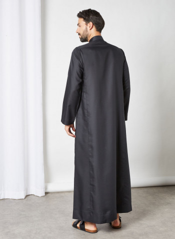 Premium Saudi Kandora Black