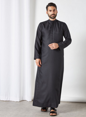 Premium Saudi Kandora Black
