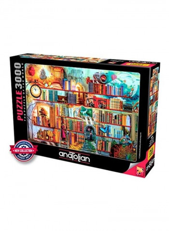 3000-Piece Mysterious Library Jigsaw Puzzle