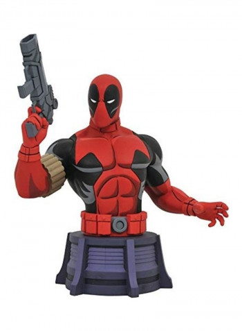 Marvel Animated X-Men Deadpool Bust 9x8x5inch