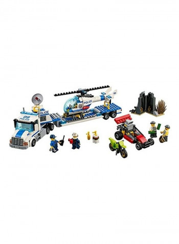 City Helicopter Transporter Building Set