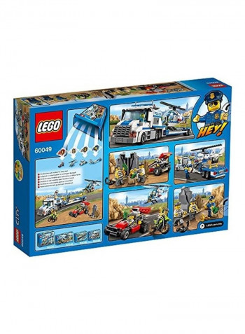 City Helicopter Transporter Building Set