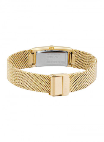 Women's Rectangle Wrist Watch ES1L015M0025