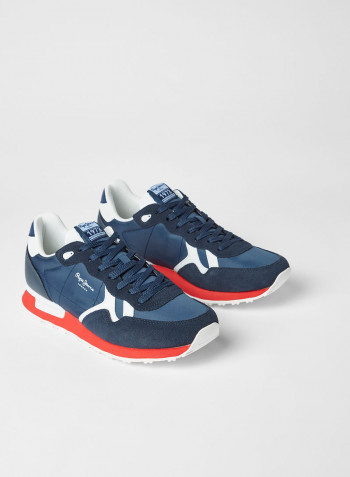 Britt Man Retro Sneakers Navy