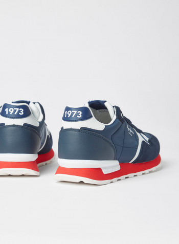 Britt Man Retro Sneakers Navy