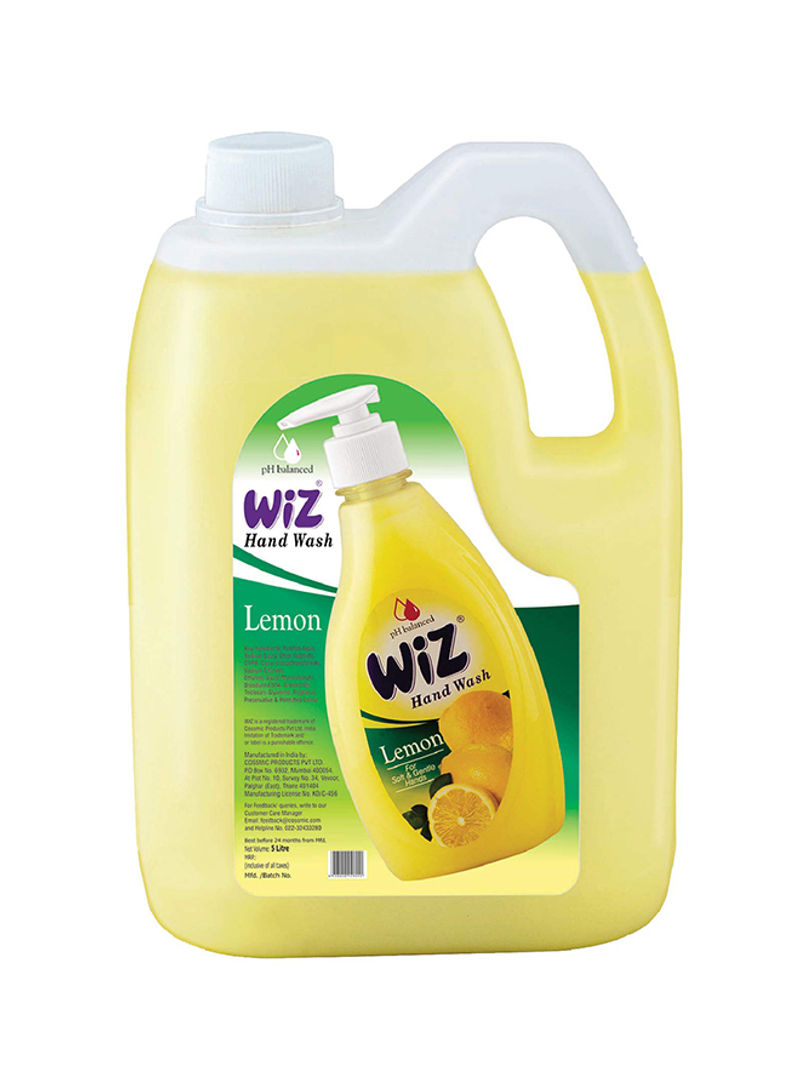 Lemon pH Balanced Refill Handwash Yellow 5L