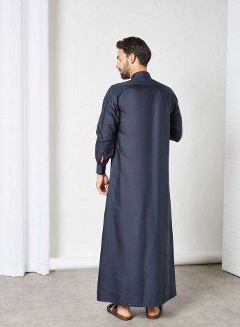 Premium Kuwaiti Kandora Blue