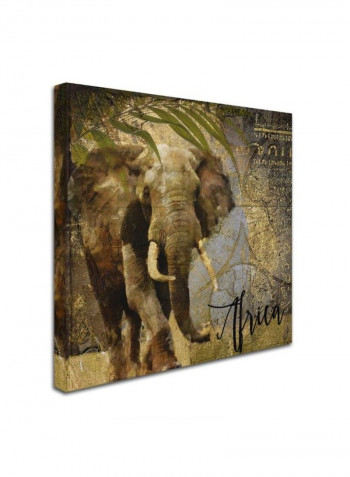 Taste Of Africa I Framed Wall Art Multicolour 11 x 11inch
