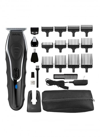 Aqua Blade Hair Trimmer With 4 Head Black
