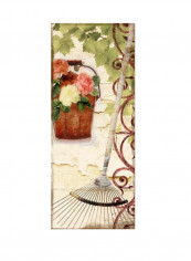 Vermont Summer Vi Canvas Wall Art Multicolour 10 x 24inch