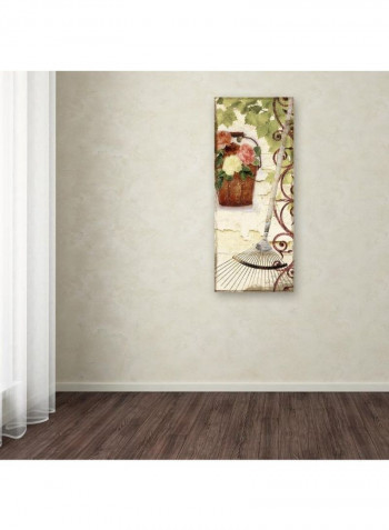 Vermont Summer Vi Canvas Wall Art Multicolour 10 x 24inch