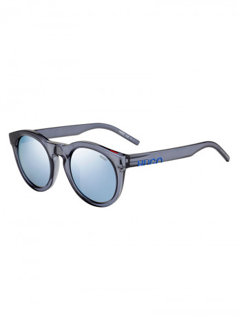 Men's Oval Frame Sunglasses - Lens Size: 51 mm