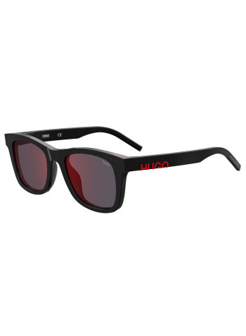 Men's Square Frame Sunglasses - Lens Size: 52 mm