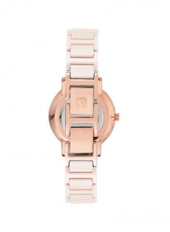 Women's Ceramic Analog Wrist Watch AK3364LPRG