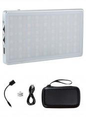 Mini Pocket RGB LED Video Light Panel For DSLR Camera Silver/Yellow/Black