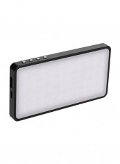 Portable RGB LED Video Light Panel Black/White reviews Portable RGB LED Video Light Panel Black/White
