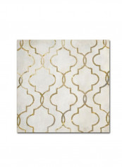 Paris Apartment Iii Framed Wall Art Grey/Gold 11 x 11inch