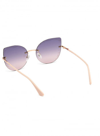 Women's UV Protection Rimless Sunglasses - Lens Size: 57 mm