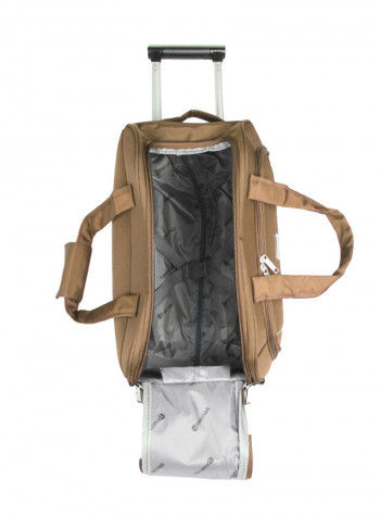 3 Piece Softside Duffel Bags Set Coffee