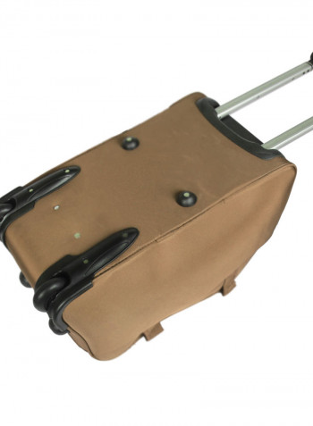3 Piece Softside Duffel Bags Set Coffee