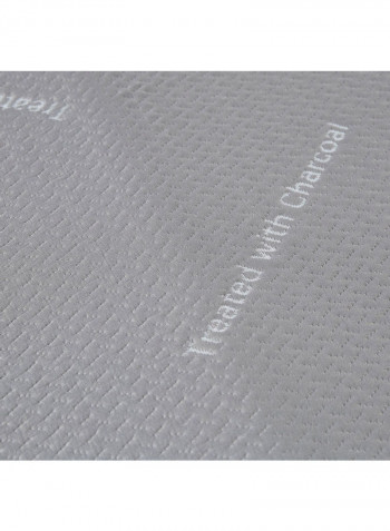 Innate Charcoal Infused Mattress Topper Combination Grey 200x180cm