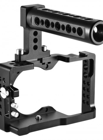 Aluminum Alloy Video Camera Cage Kit Black
