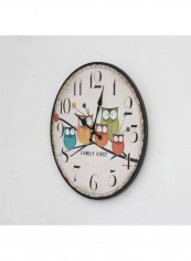 Solid Wood Wall Clock Multicolour 12inch reviews Solid Wood Wall Clock Multicolour 12inch