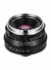 F1.8 Manual Focus Lens Large Aperture Black/White