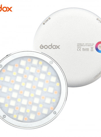 R1 RGB Mini Creative LED Fill Light Silver